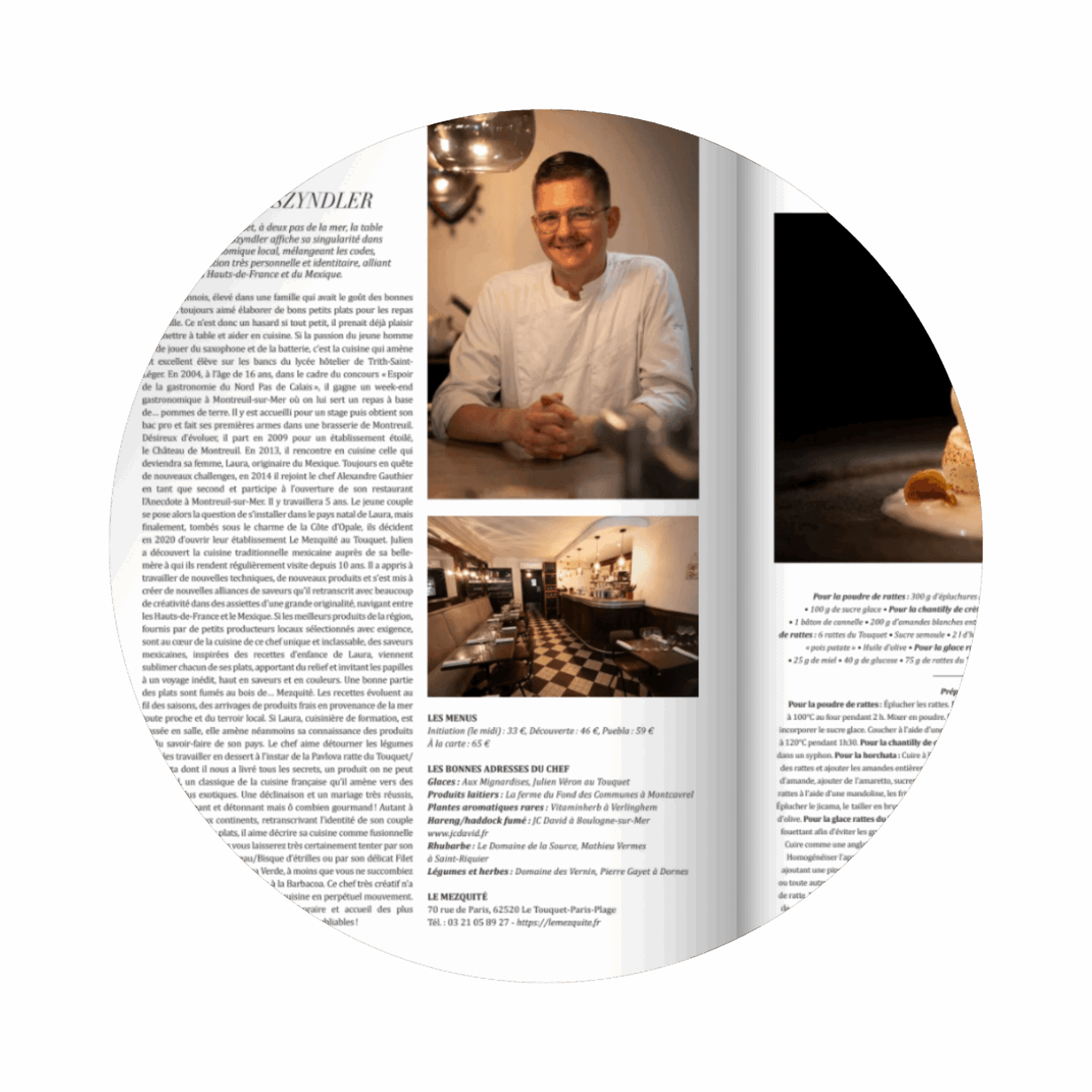 Notre article dans le magazine MasterChef